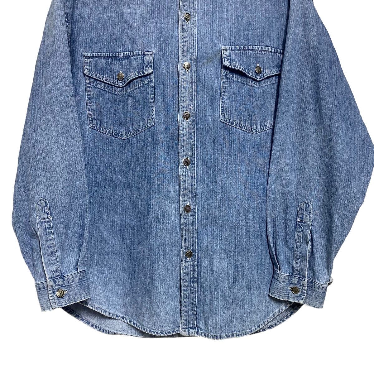 Levi's Vintage Levis Silvertab Denim Shirt Button Up Size US M / EU 48-50 / 2 - 6 Thumbnail