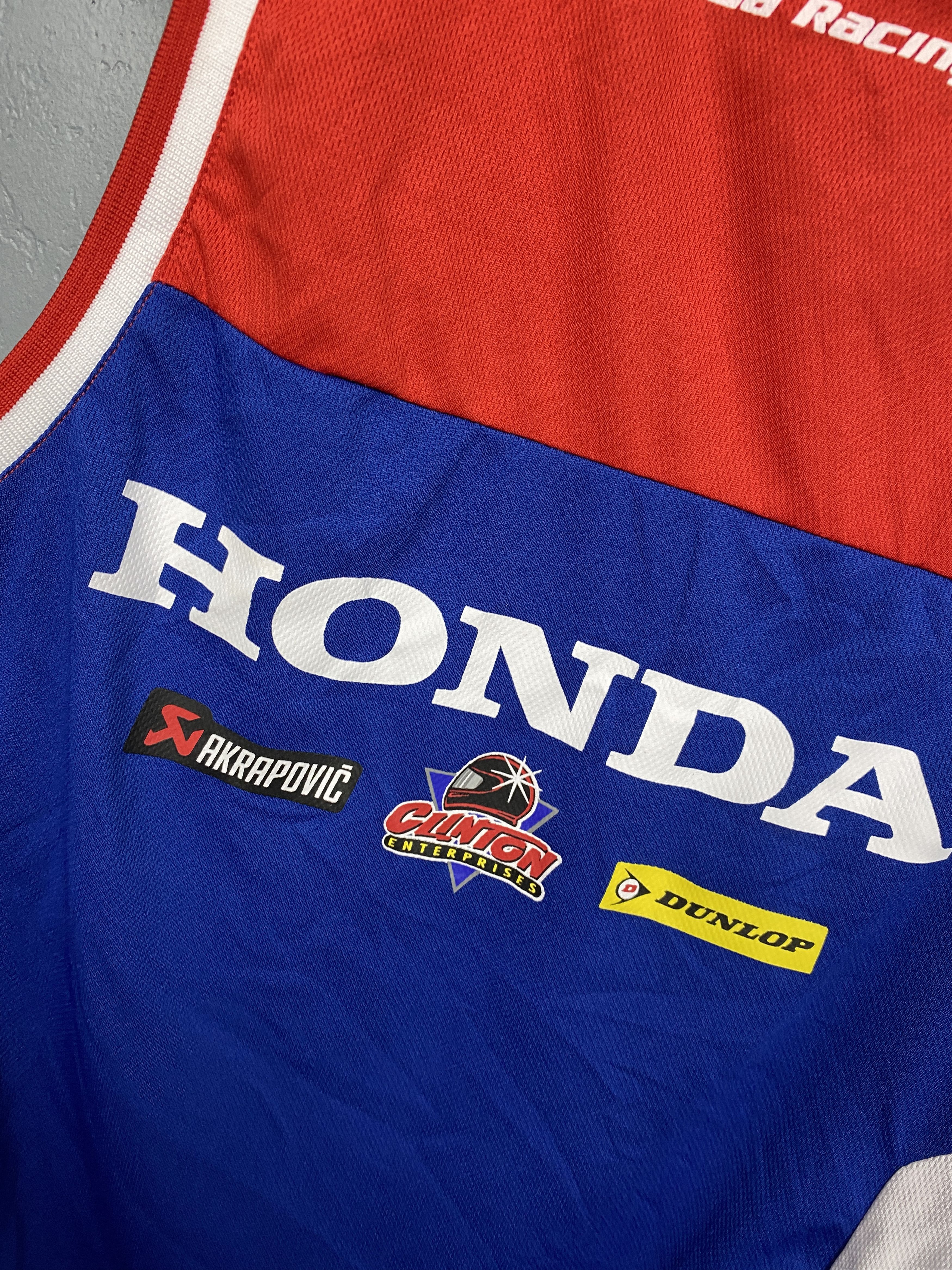 Honda × Vintage Honda CBR Racing Vintage Mens Sleveless T-Shirt Size US L / EU 52-54 / 3 - 12 Thumbnail