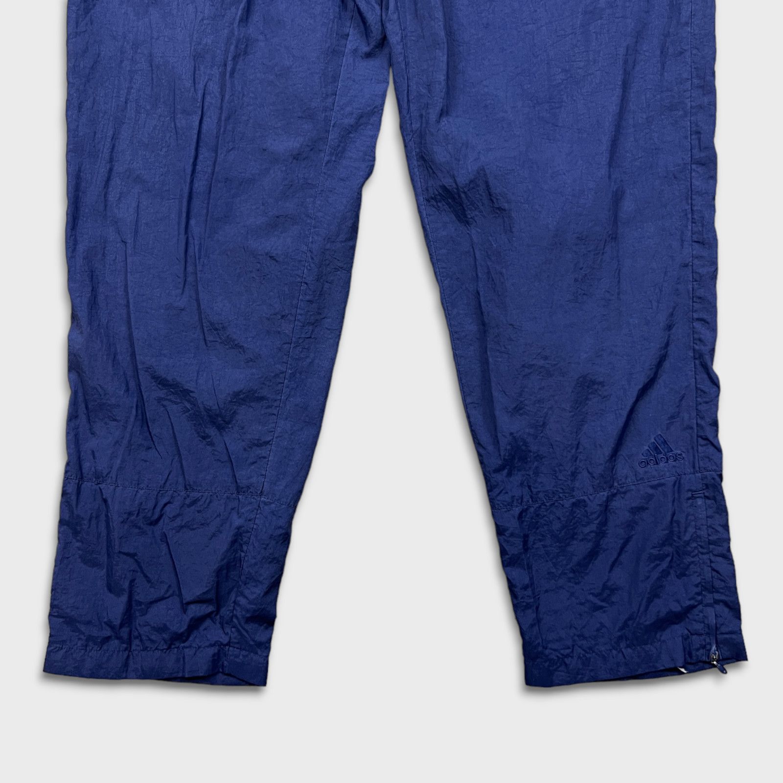 Adidas × Vintage Vintage 90s Adidas Track Pants Large Stripe Spell Out Jogger Size US 30 / EU 46 - 3 Thumbnail
