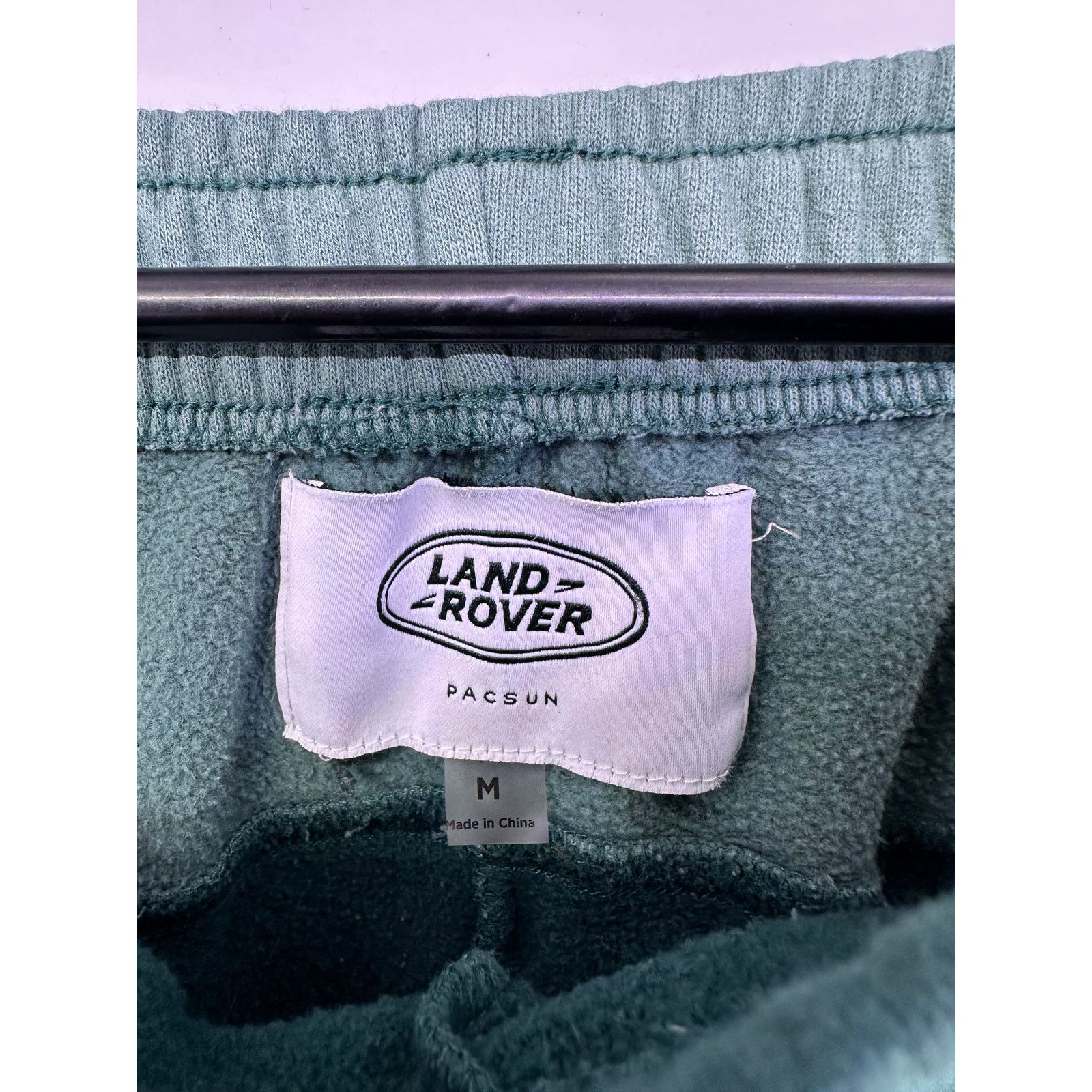 Pacsun Vintage Land Rover Green White Sweatpants Size Medium Pacsun Size US 34 / EU 50 - 6 Thumbnail