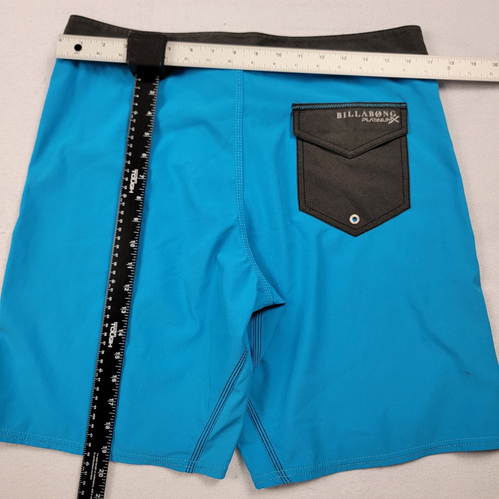 Billabong Billabong Men's Blue Shorts - Size 33 - Pre-owned Size US 33 - 6 Thumbnail