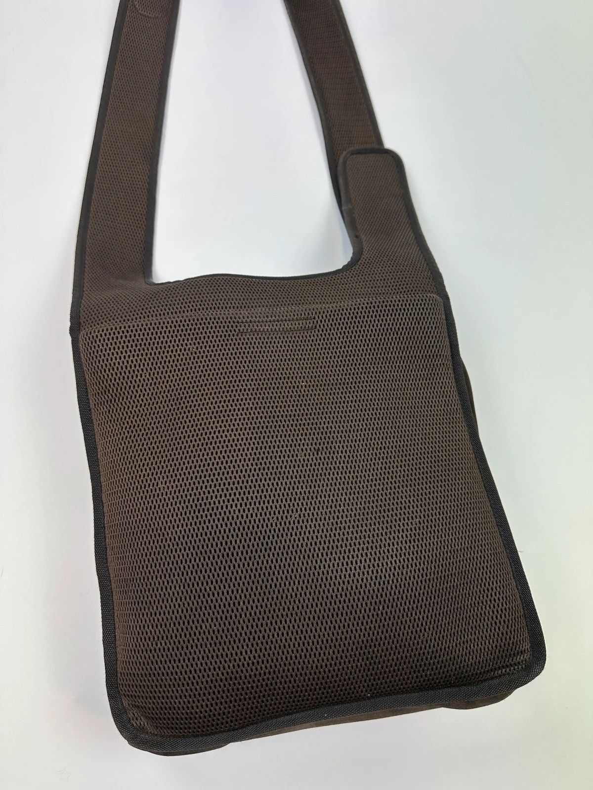 Miu Miu Miu Miu FW1999 Suede & Mesh SideBag CrossBody Size ONE SIZE - 14 Thumbnail