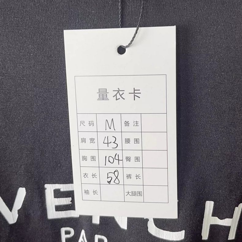 Givenchy Givenchy Incomplete Logo print cotton round neck short sle Size US M / EU 48-50 / 2 - 7 Thumbnail