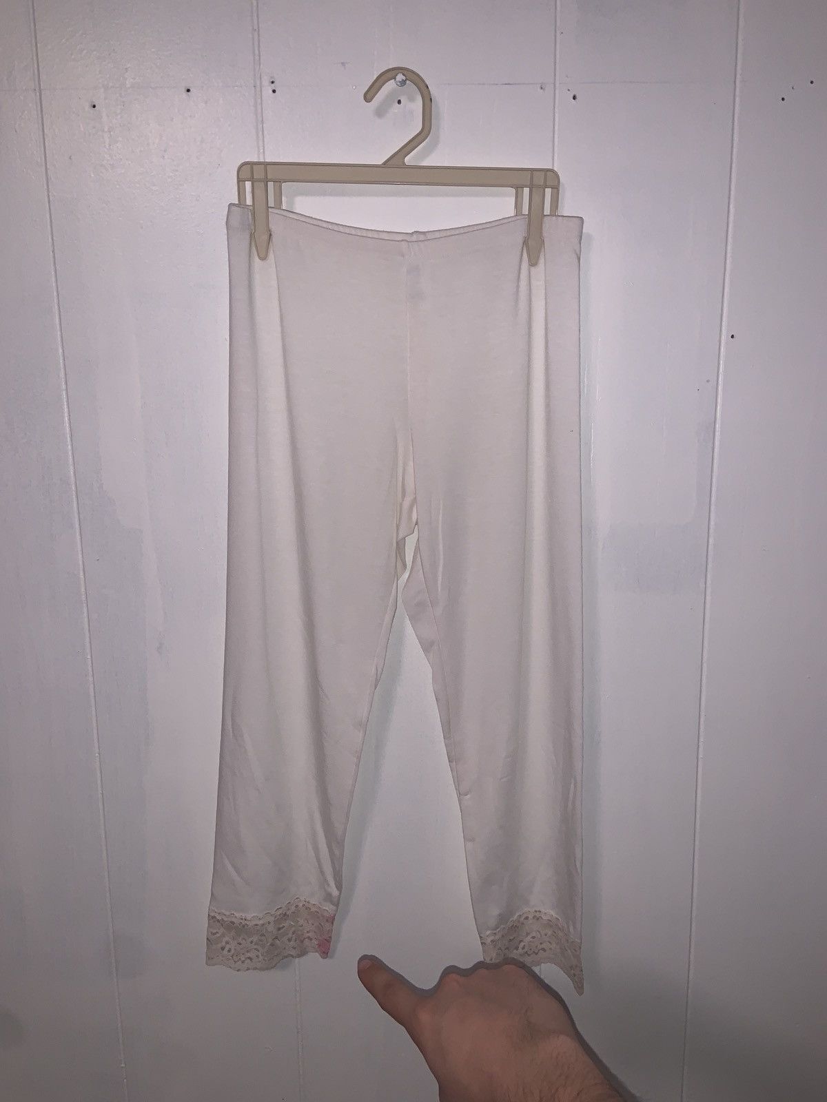 Other Women’s White Leggings - Size MEDIUMx2 - Check Measurements Size 30" / US 8 / IT 44 - 7 Thumbnail