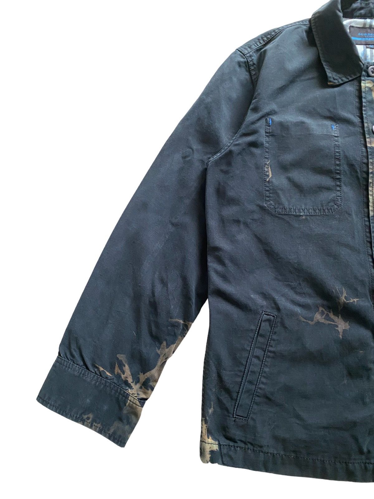 Burberry Vintage Burberry Blue Label Chore Jacket asid wash design Size US M / EU 48-50 / 2 - 17 Thumbnail