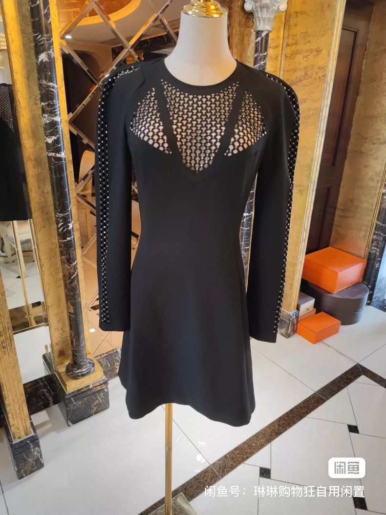 Versace Versace Three-dimensional styling gypsophila mesh rhinesto Size M / US 6-8 / IT 42-44 - 1 Thumbnail