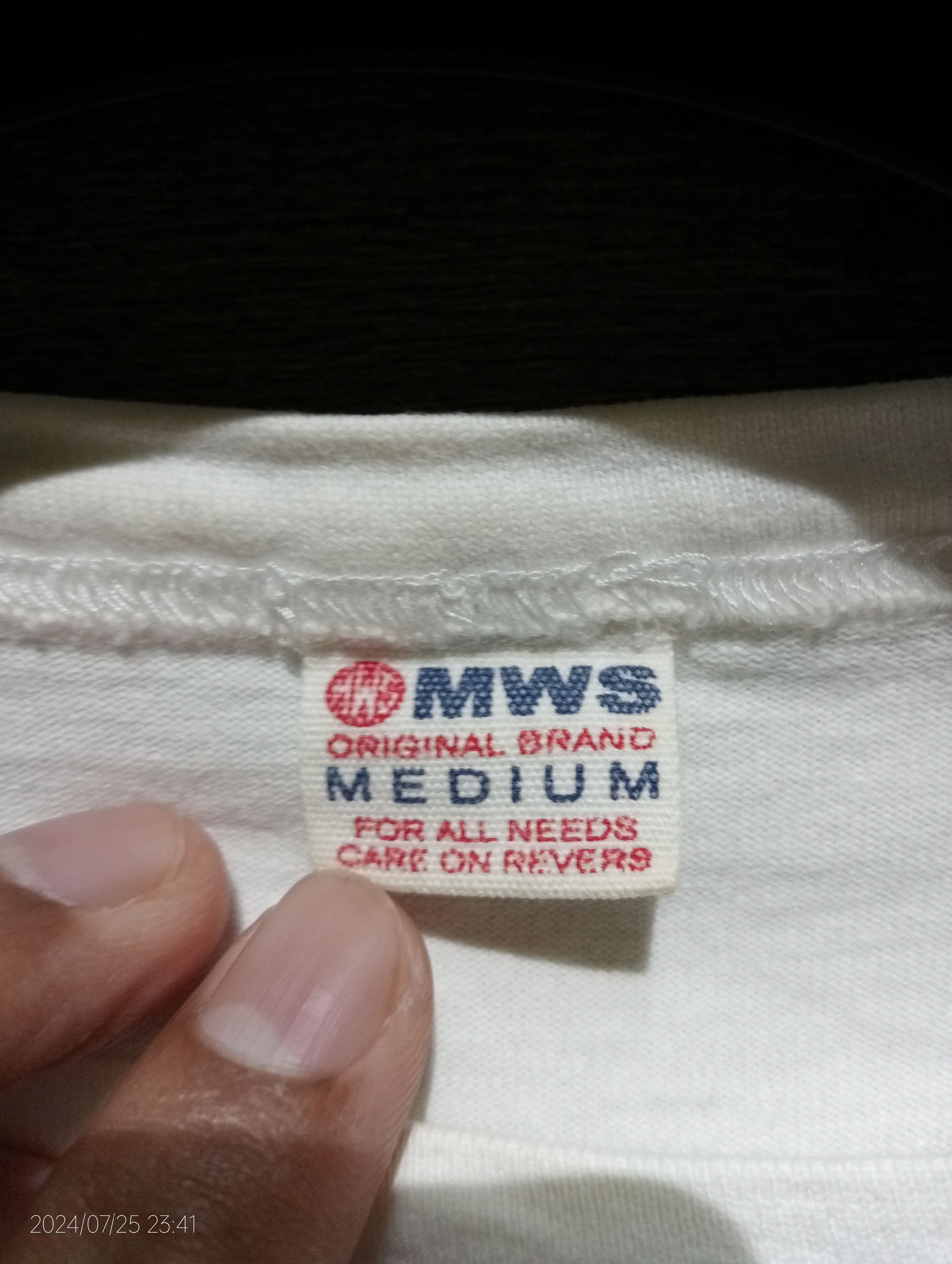 Japanese Brand Vintage MWS Kamikaze Motorcycle Long Sleeve Tshirt Size US M / EU 48-50 / 2 - 2 Thumbnail