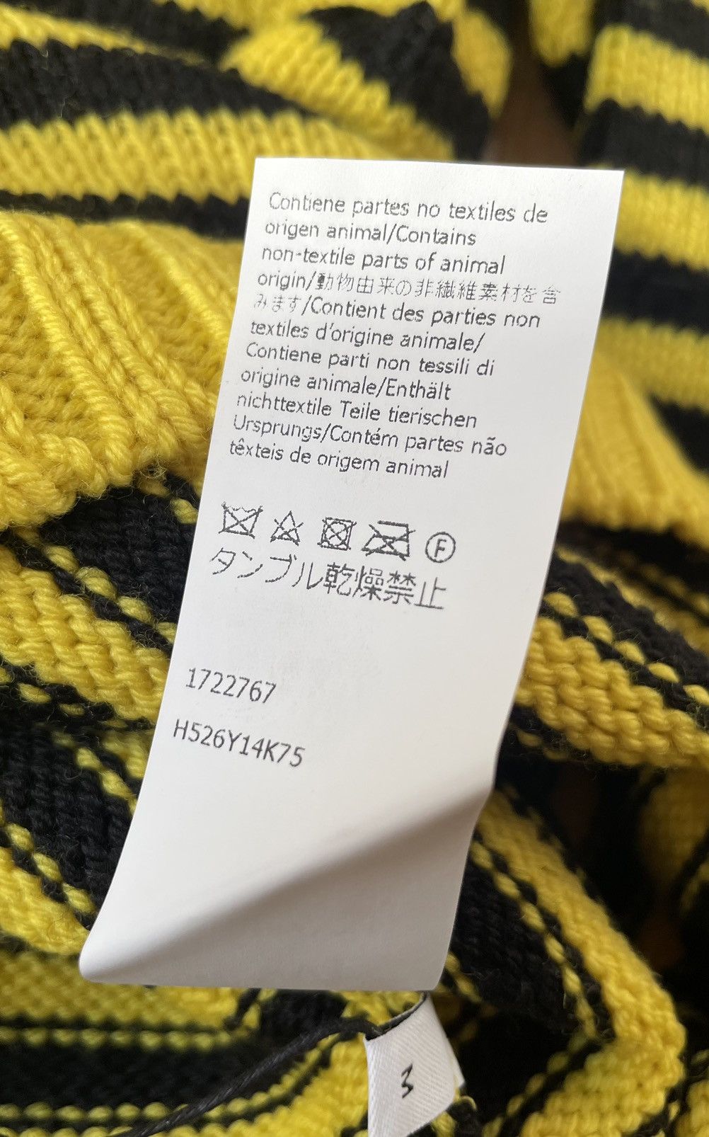 Loewe Loewe Color Block Amarillo Size US M / EU 48-50 / 2 - 7 Thumbnail