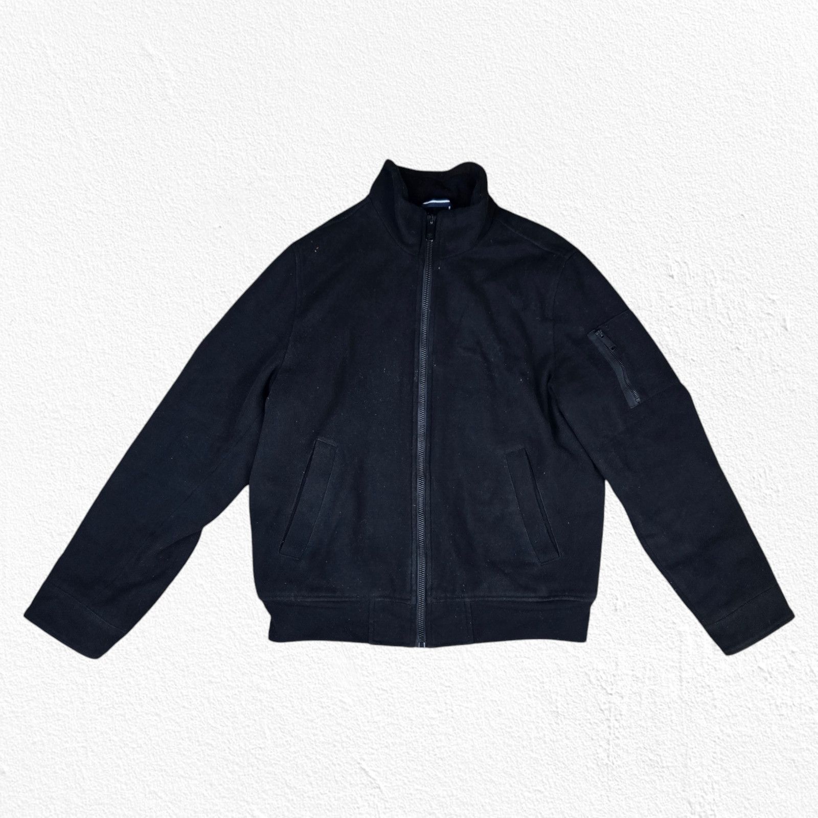 Dockers Dockers Black Full Zip Winter Jacket Size Medium Size US M / EU 48-50 / 2 - 2 Thumbnail