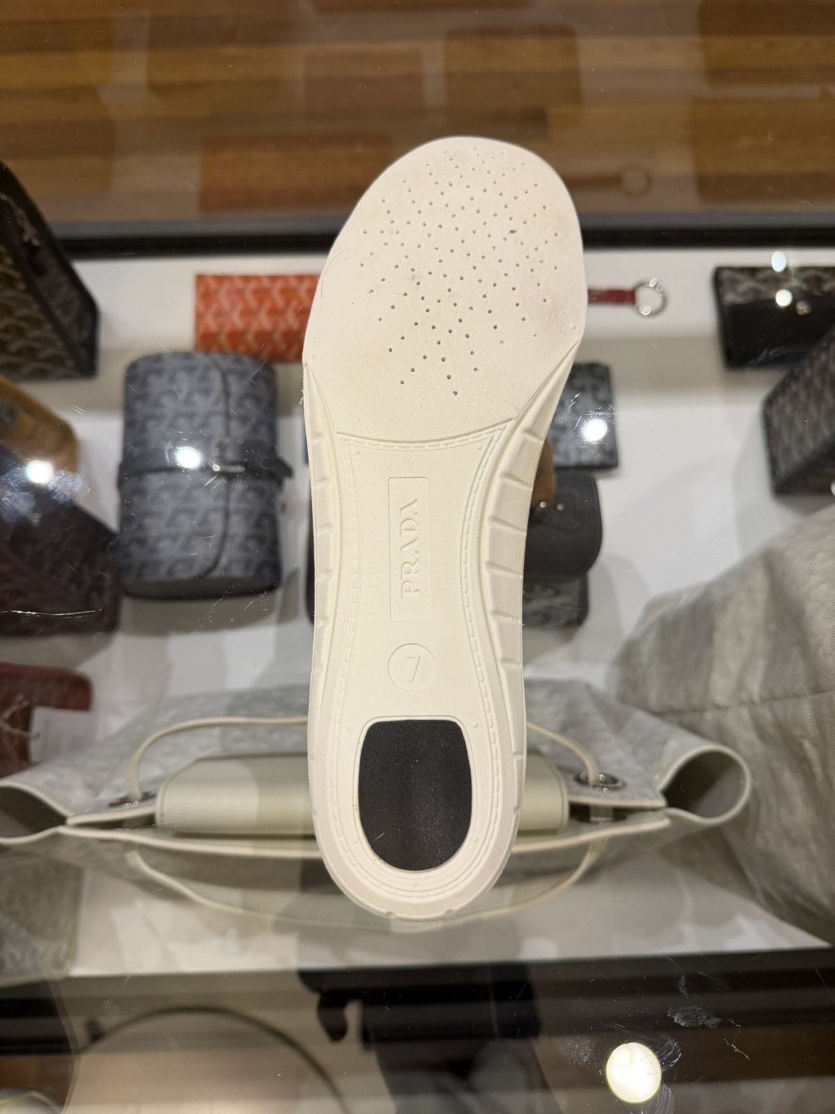 Prada Prada America Cup Slip On Sneaker - White Size US 7 / EU 40 - 7 Thumbnail