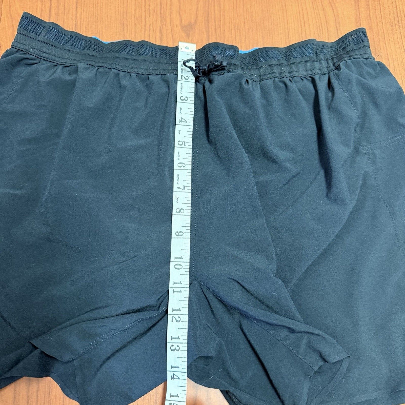 Other Janji AFO 5” Running Shorts Men’s XL Black Blue Lined Trail Size US 34 / EU 50 - 11 Thumbnail