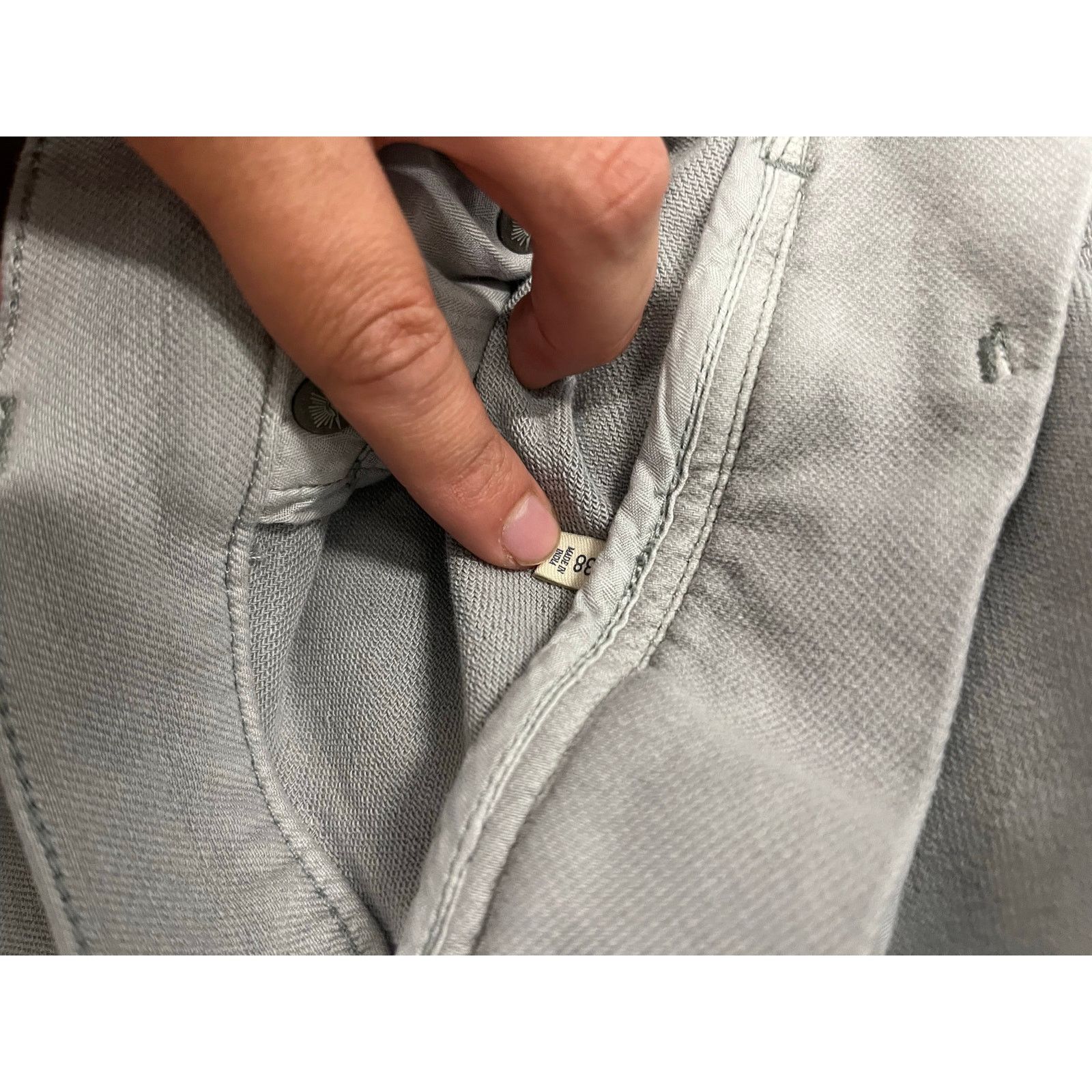 Faherty Faherty Brand Iron Gray Stretch Terry 5-Pocket Athletic Size US 38 / EU 54 - 7 Thumbnail