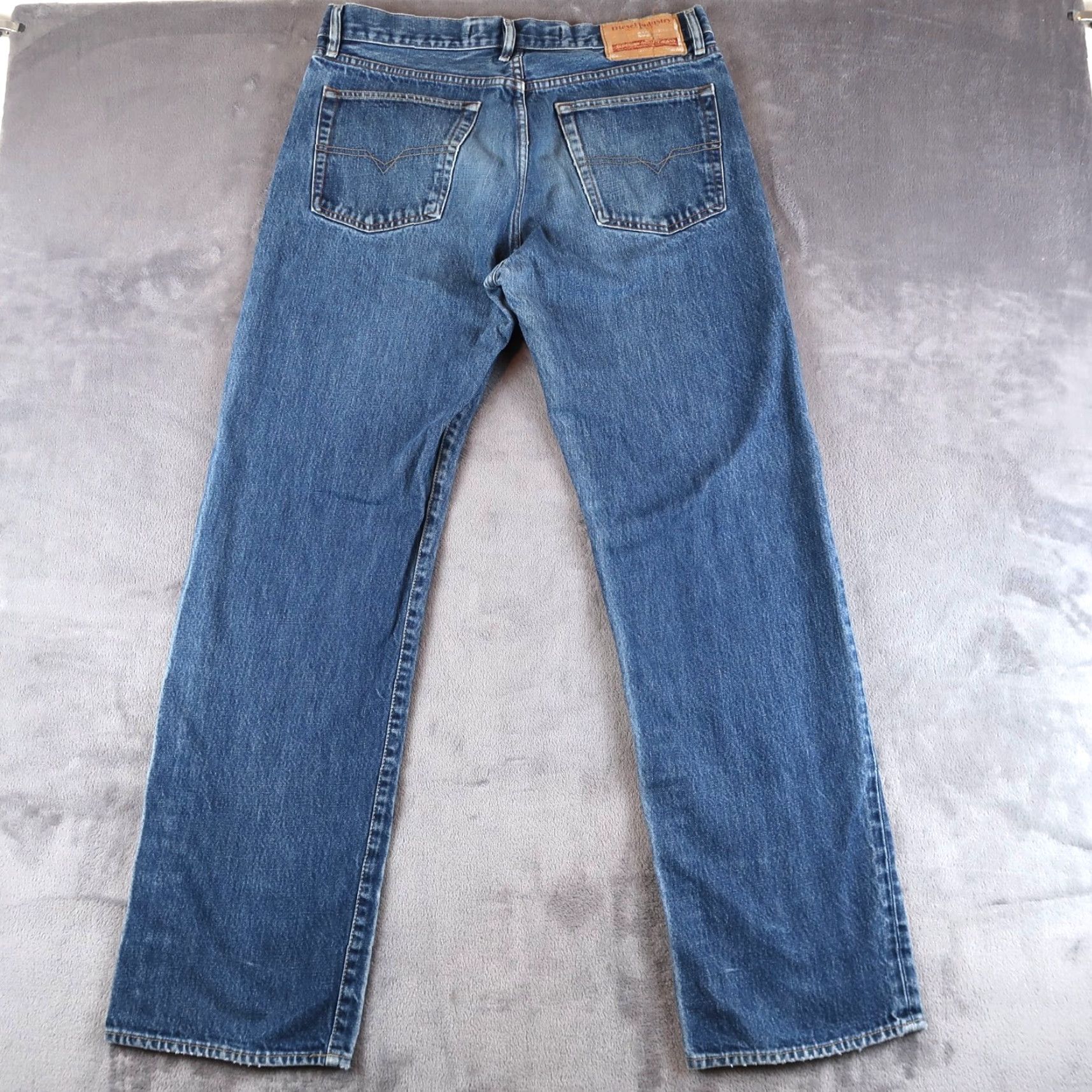 Diesel VTG Diesel Jeans Mens 36 Denim Pants Kratt Straight Leg Made Italy Size US 36 / EU 52 - 2 Thumbnail