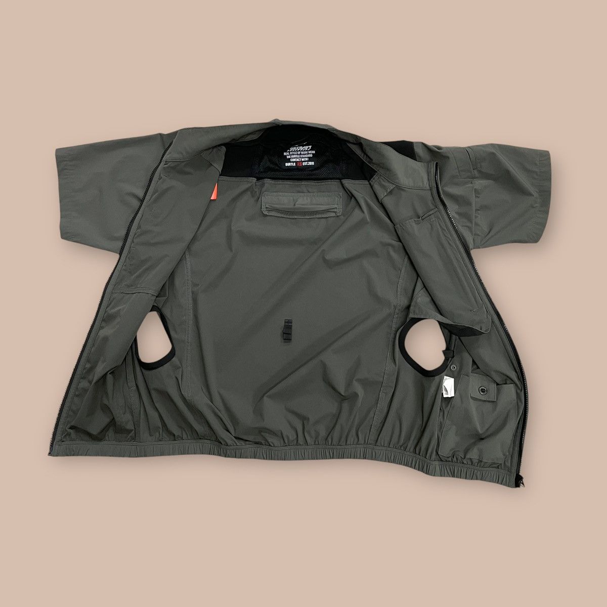 Japanese Brand Burtle Workwear Air Conditioning Work Clothes S/S Jacket Size US L / EU 52-54 / 3 - 4 Thumbnail