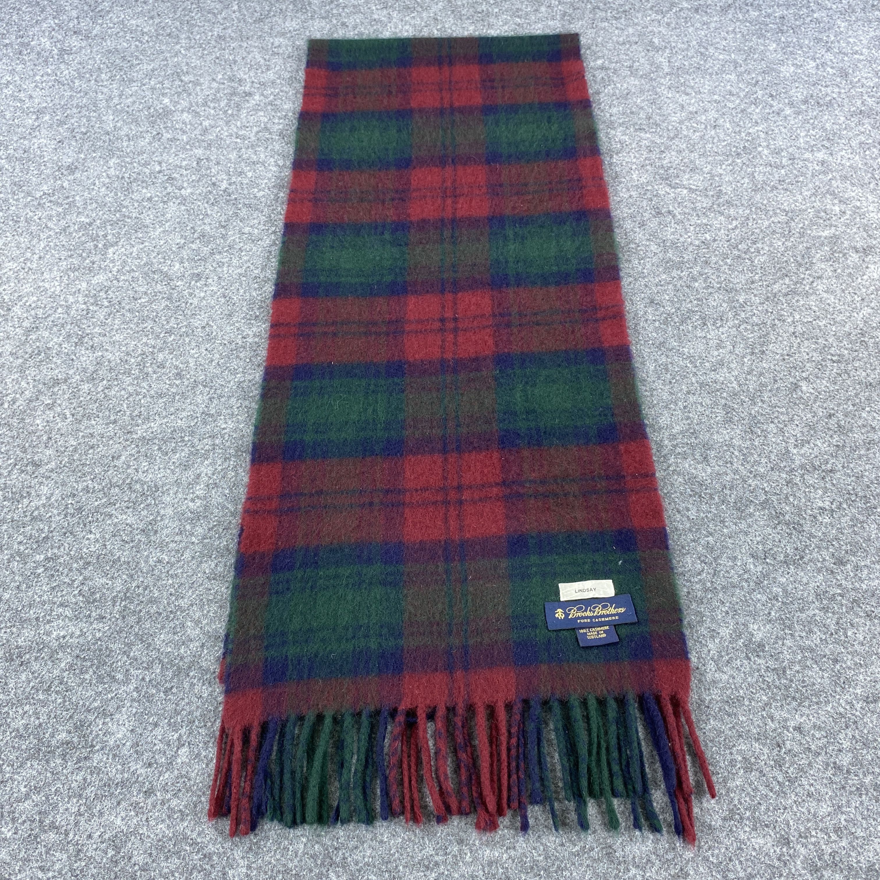 Brooks Brothers × Vintage Brooks Brothers Scarf # Muffler # Neckwear # D593 Size ONE SIZE - 4 Thumbnail