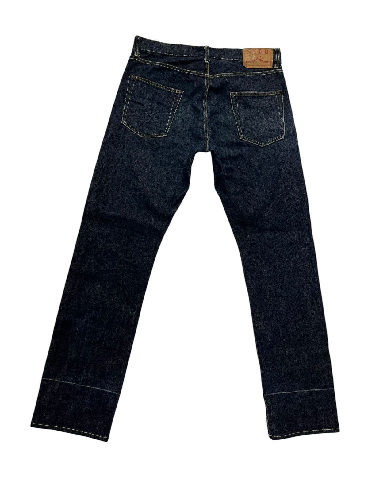 FUCT × Japanese Brand × SSDD SSDD BY FUCT JAPANESE BRAND NON SELVEDGE JEANS Size US 34 / EU 50 - 3 Thumbnail