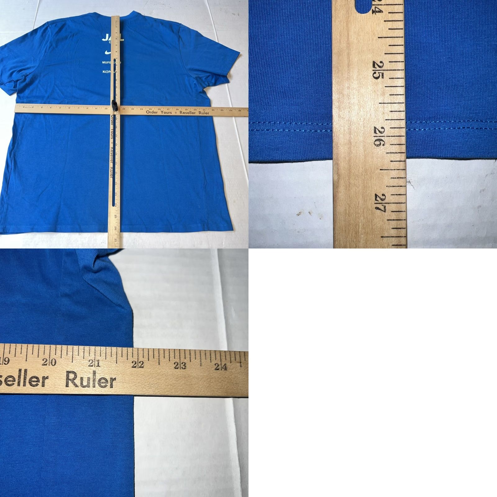 Nike VINTAGE Rare Nike Sports Shirt Women’s Large New Honolulu Marathon 2008 Finisher Crew Neck Short Sleeve Blue Nike Womens Shirt Size L / US 10 / IT 46 - 8 Thumbnail