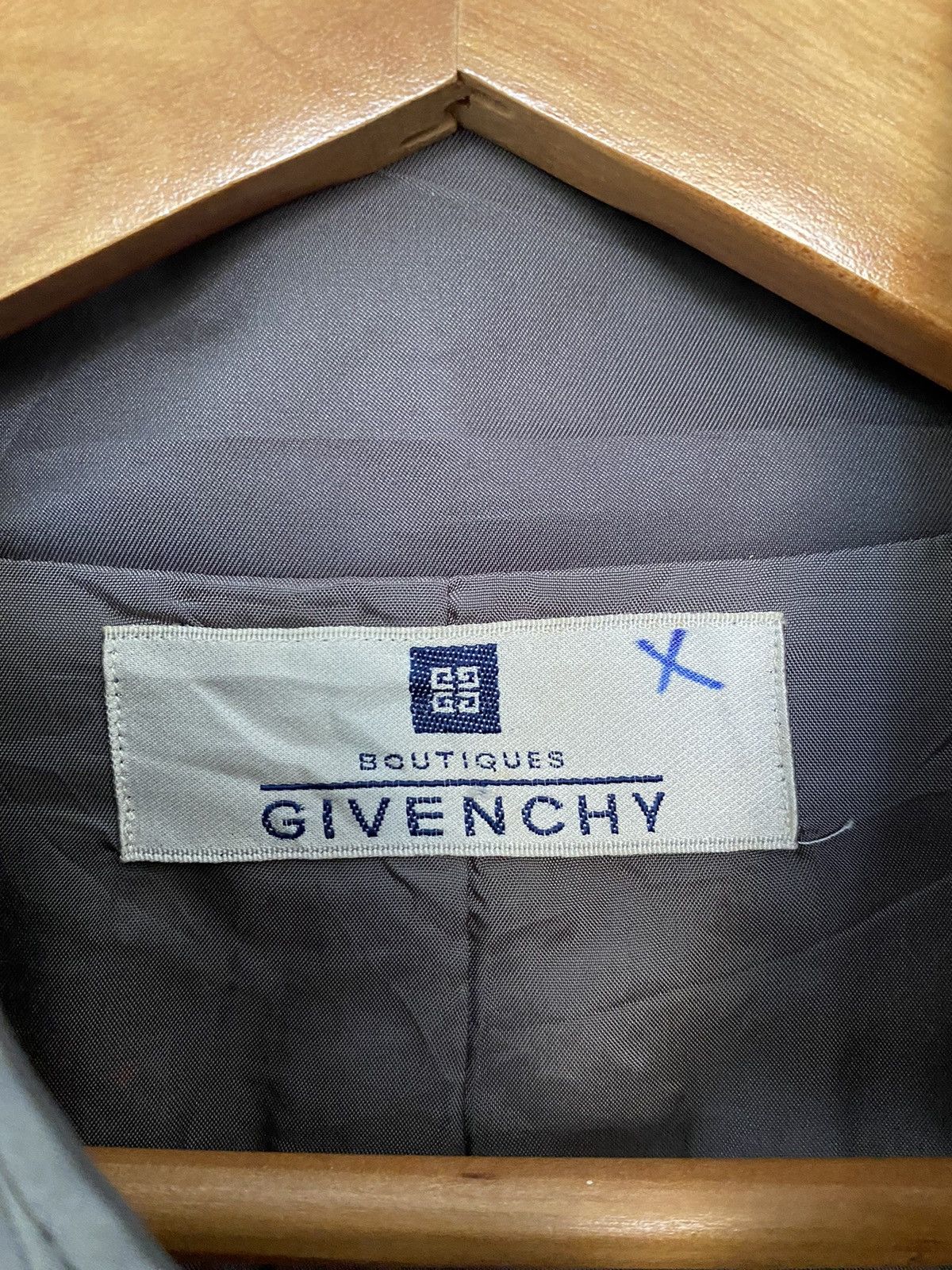 Givenchy × Vintage 90s Givenchy Olive zipper parka Light Jacket Size US M / EU 48-50 / 2 - 9 Thumbnail