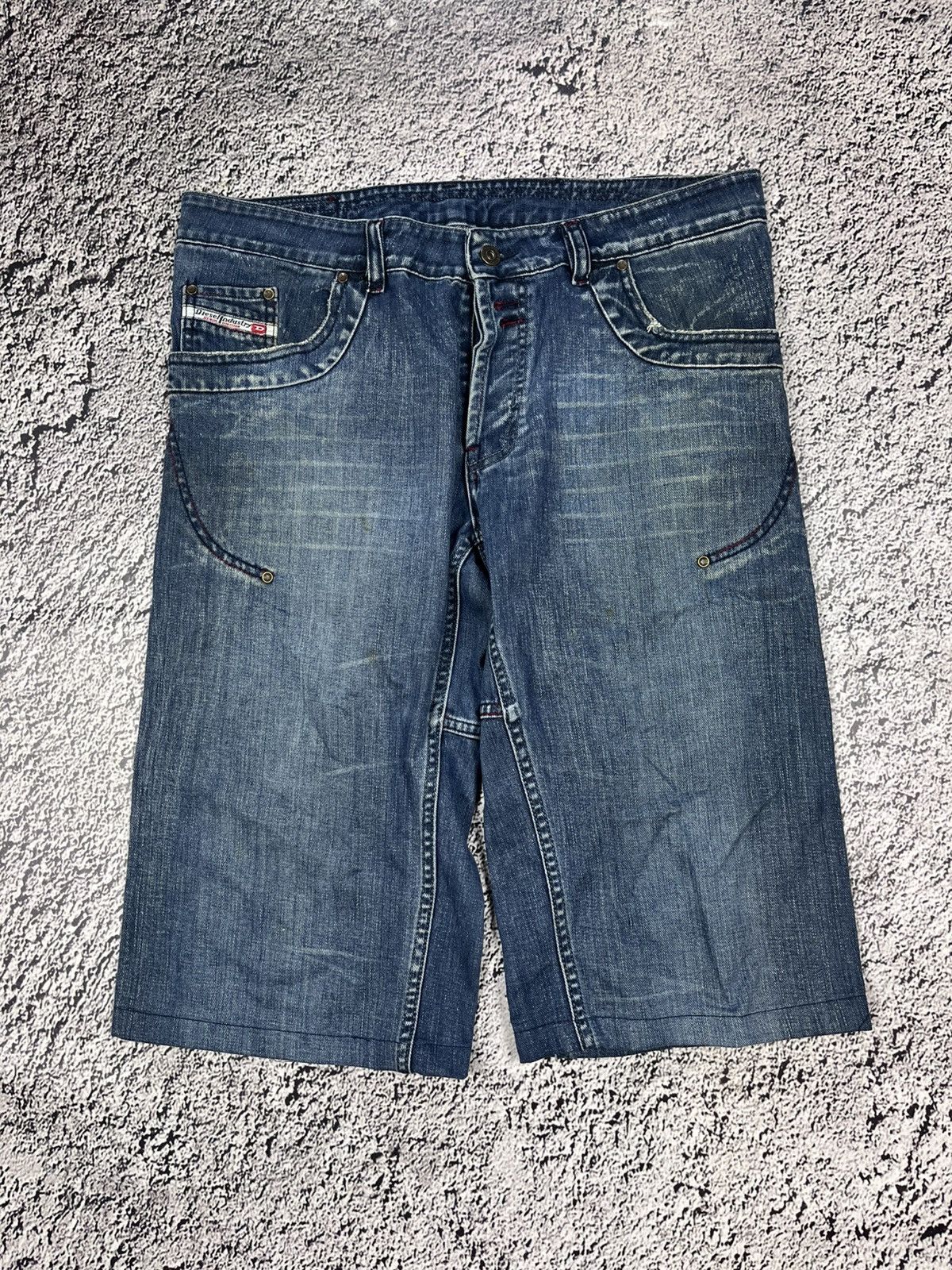 Diesel Diesel y2k Denim Shorts Size US 34 / EU 50 - 1 Thumbnail