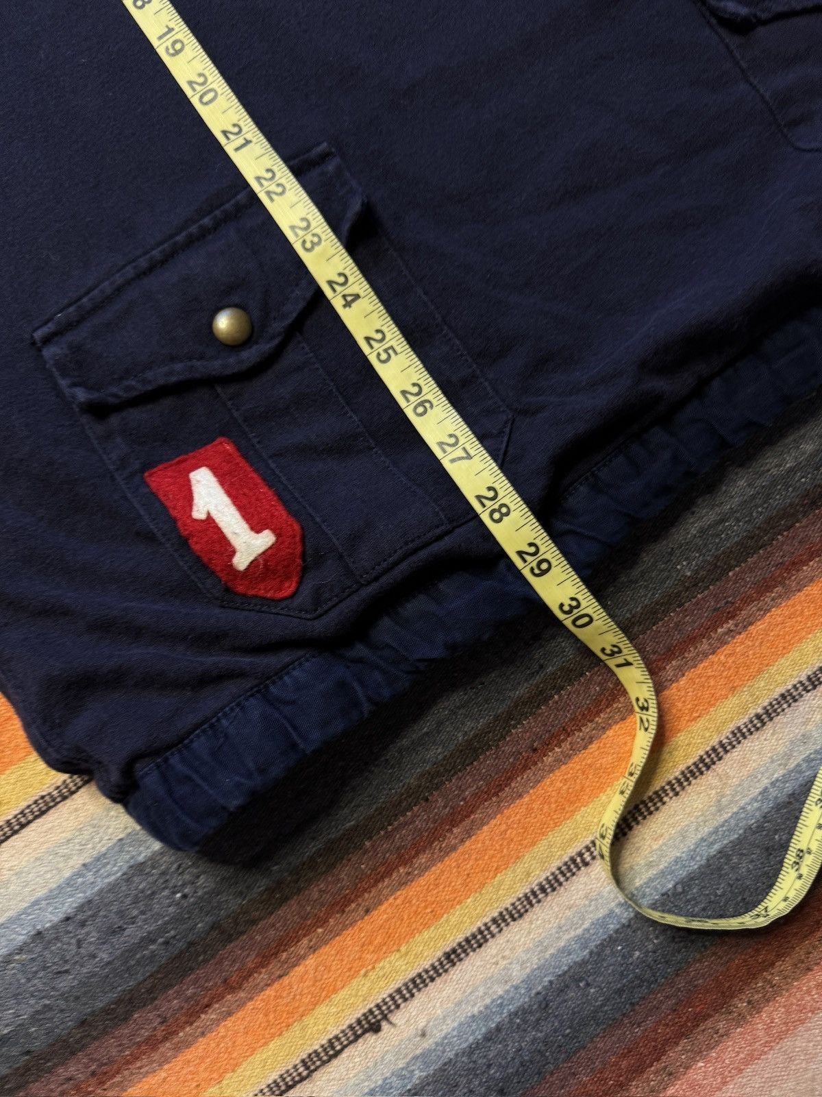 Polo Ralph Lauren × Vintage Vintage Polo Ralph Lauren Thermal Ski Patrol Rugby Polo Size US L / EU 52-54 / 3 - 8 Thumbnail