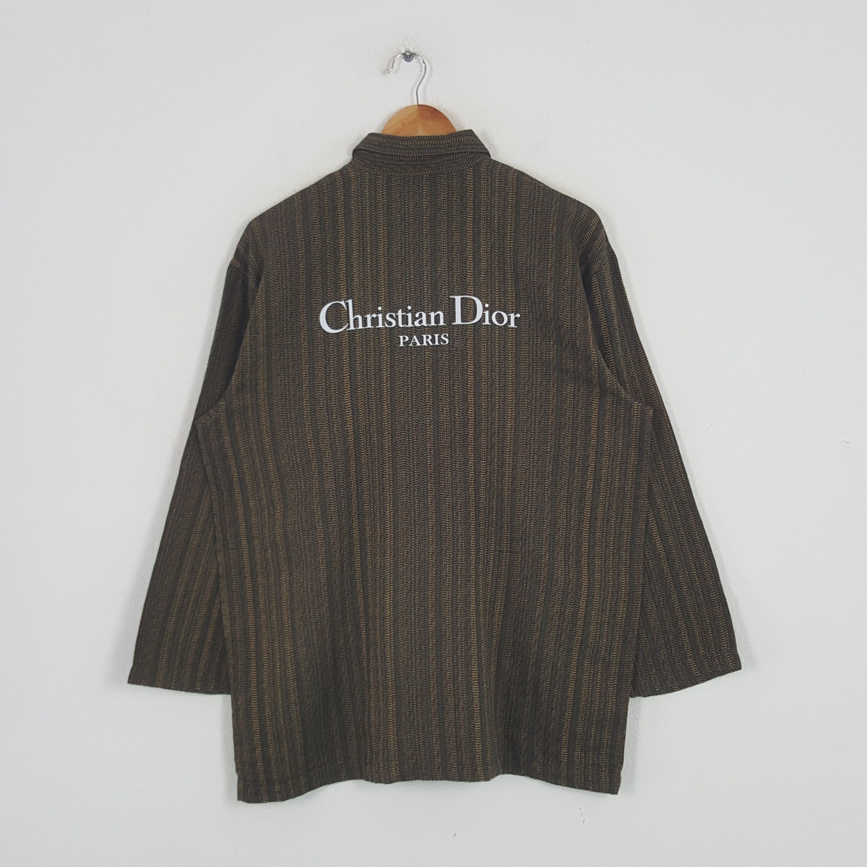 Vintage Christian Dior Paris Baggy Shirt Button Up