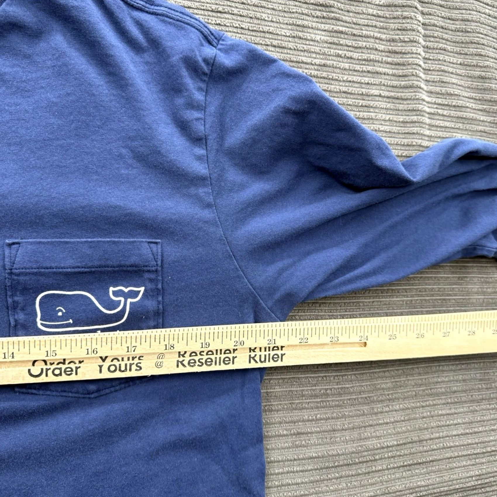 Vineyard Vines VINEYARD VINES Santa Shirt Men Small Blue Cotton Long Sleeve Preppy Casual Logo Size US S / EU 44-46 / 1 - 4 Thumbnail