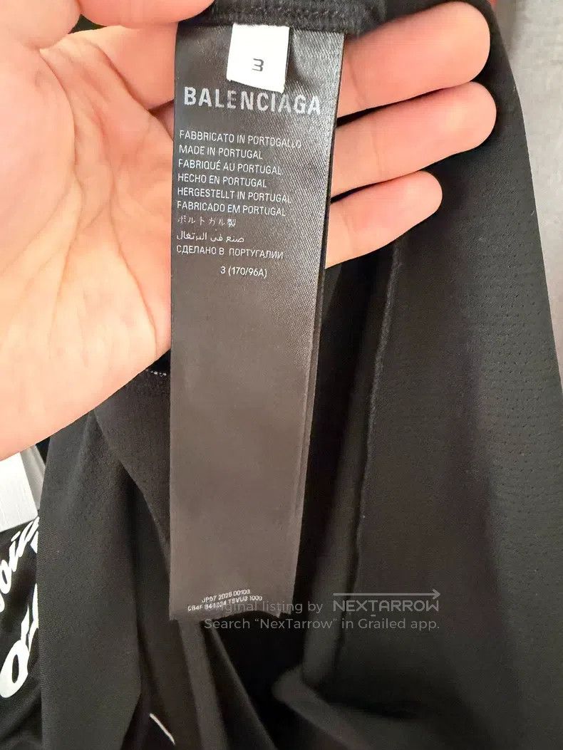 Balenciaga Balenciaga Co-branded Jersey Short Sleeve Size US L / EU 52-54 / 3 - 4 Thumbnail
