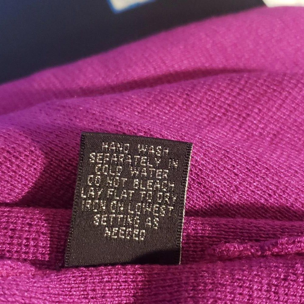 Caruso CT1981 Cyrus Magenta Open Cardigan M Size M / US 6-8 / IT 42-44 - 8 Thumbnail