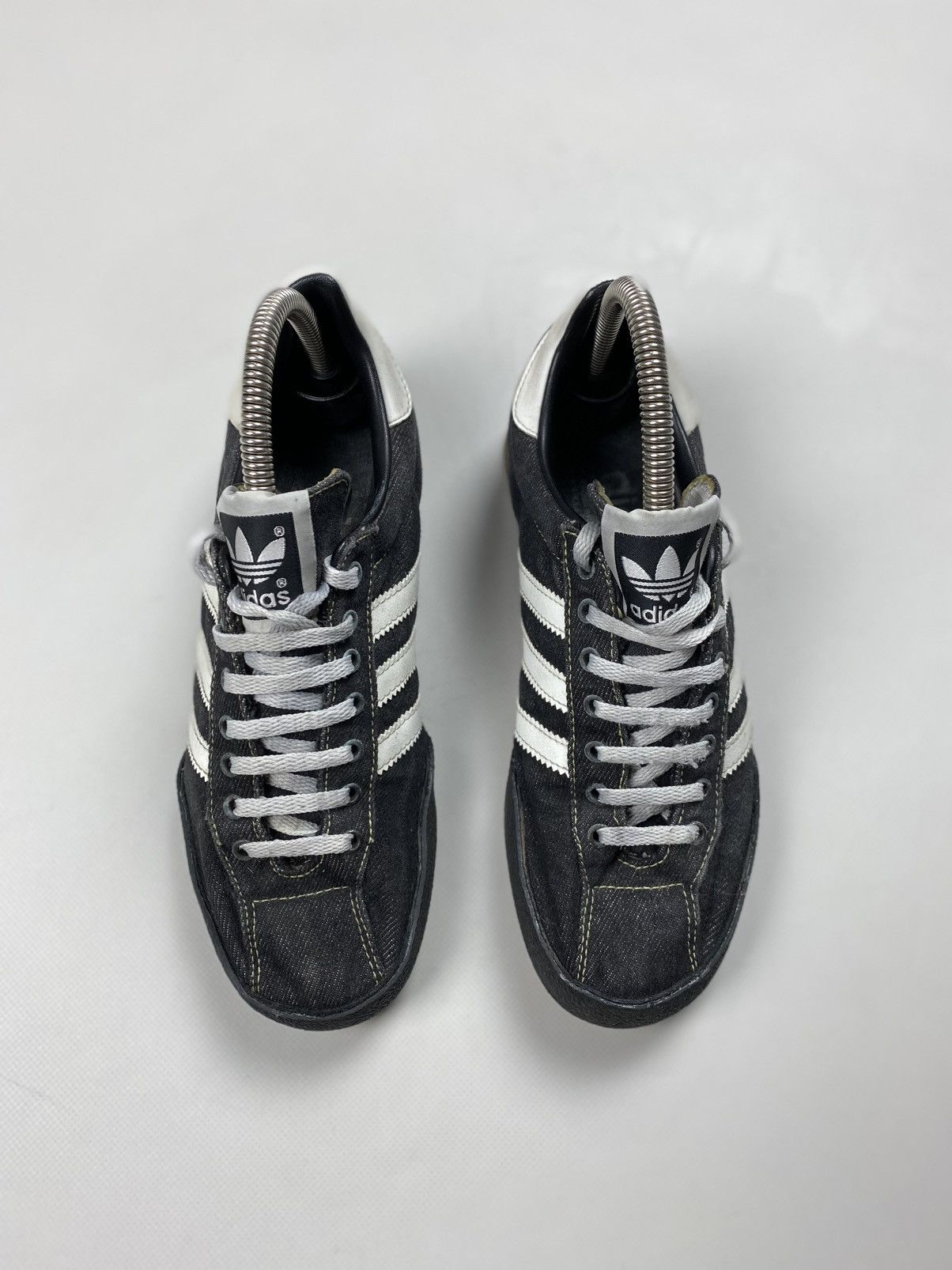 Adidas × Vintage Adidas Vintage Y2K Denim Low Top Sneakers Shoes Size US 5.5 Size US 5.5 / IT 35.5 - 10 Thumbnail