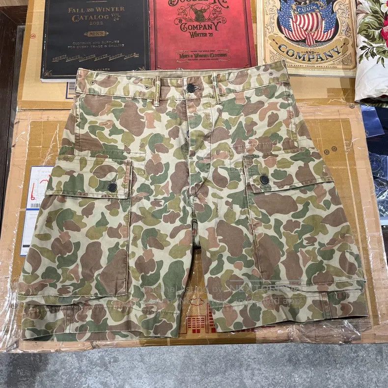 RRL Ralph Lauren RRL Ralph Lauren Camouflage shorts and work pants Size US 32 / EU 48 - 1 Thumbnail