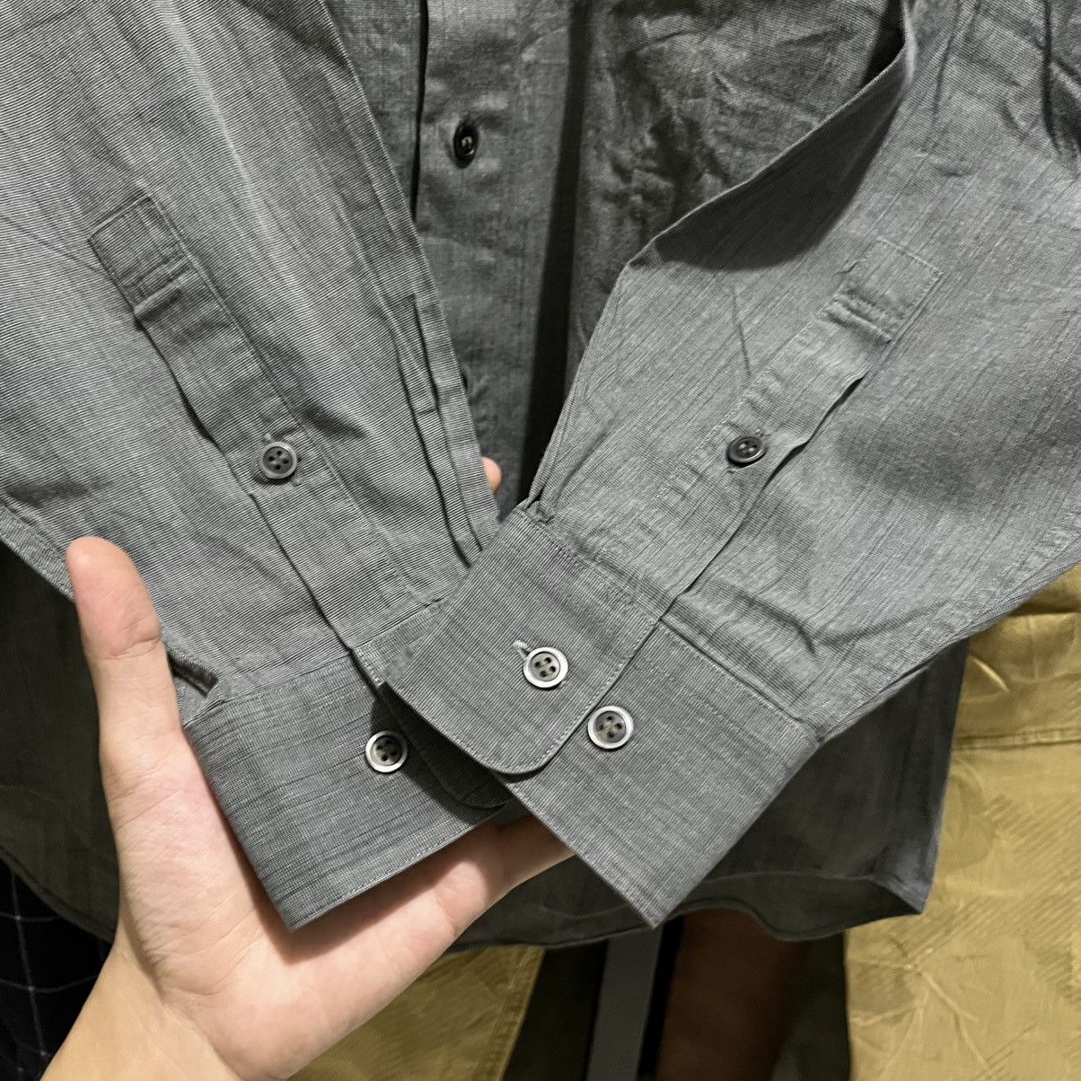 Issey Miyake Issey Miyake Im product Slanted pocket Long Sleeve Button Size US M / EU 48-50 / 2 - 6 Thumbnail