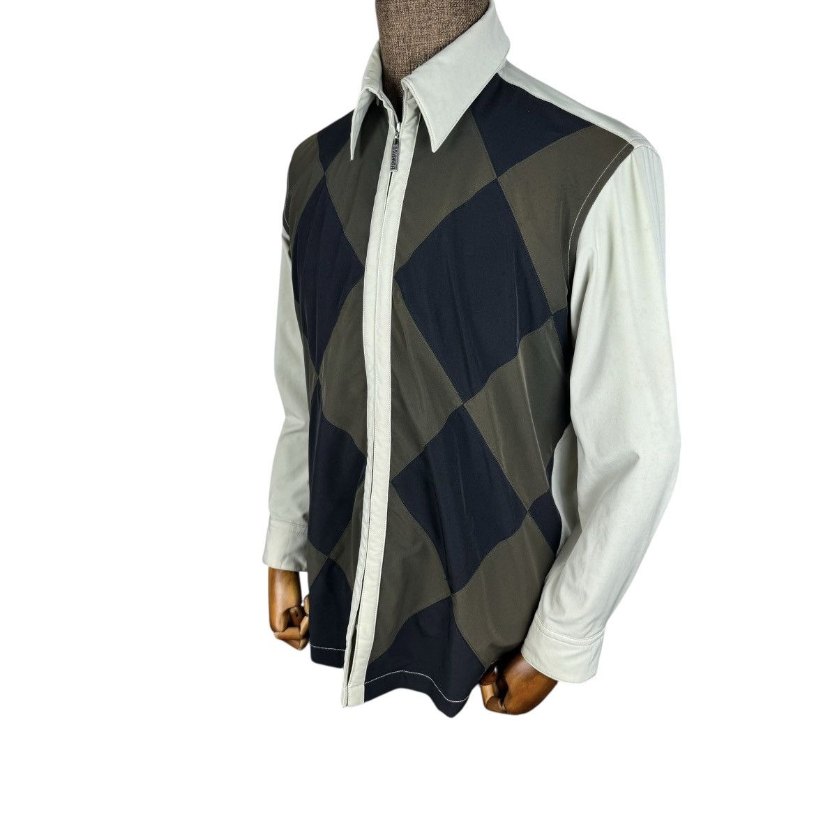 Gaultier Homme Objet ☀️JPG OBJECT DIAMOND ZIPPER SUMMER JACKET Size US S / EU 44-46 / 1 - 2 Thumbnail