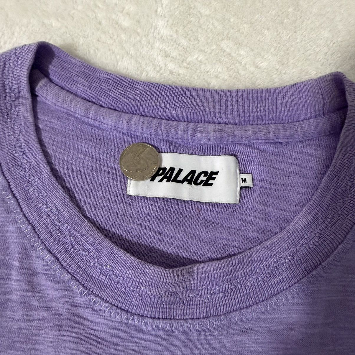 Palace Palace Slub Pocket T-Shirt Violet Size US M / EU 48-50 / 2 - 3 Thumbnail
