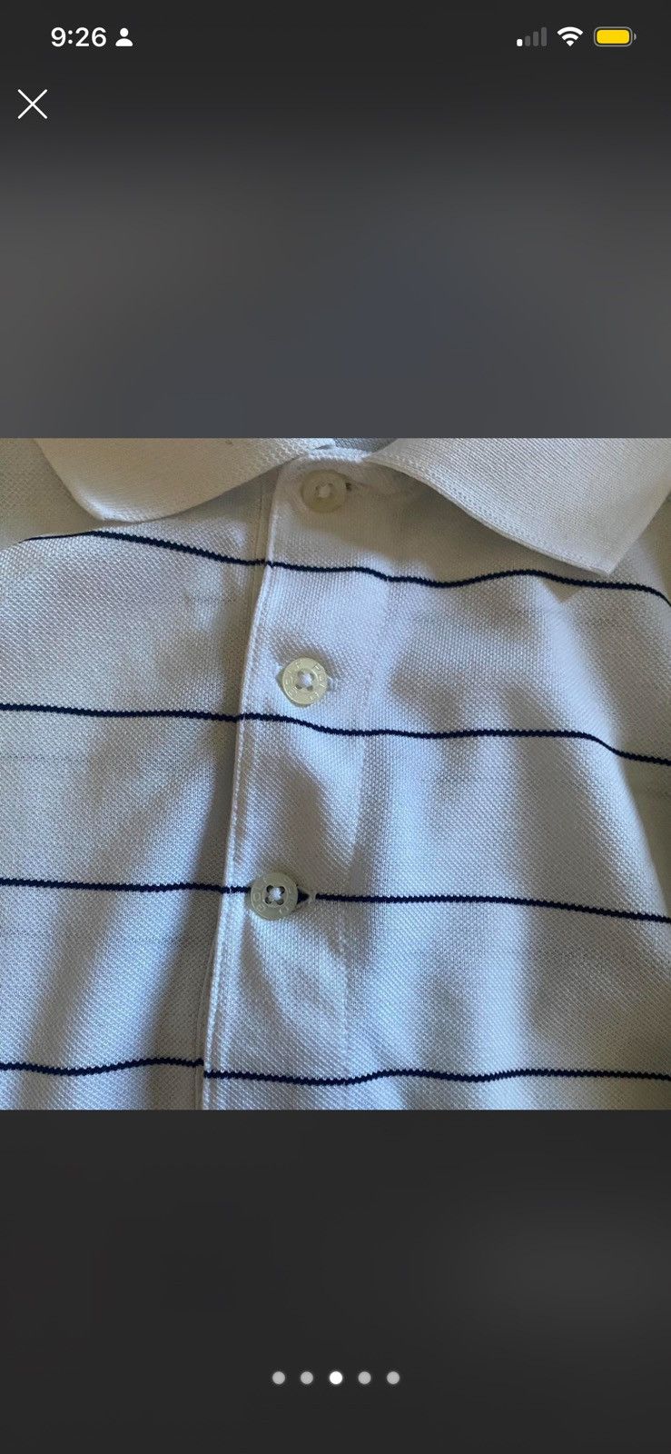 Polo Ralph Lauren Polo White Black Stripe Longsleeve Size US L / EU 52-54 / 3 - 3 Thumbnail