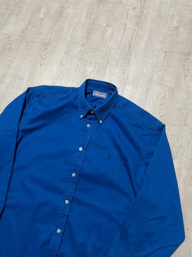 Yves Saint Laurent Yves Saint Laurent Paris Vintage Over shirt Size US L / EU 52-54 / 3 - 1 Thumbnail
