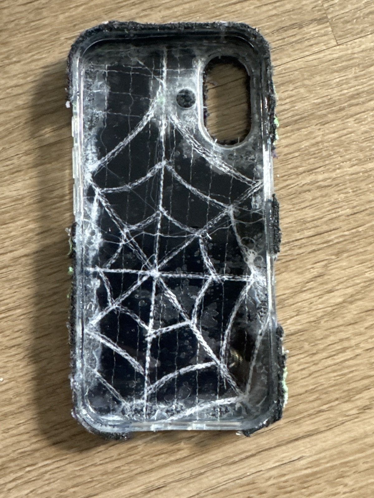 Japanese Brand Spiderweb Boro Iphone Case Size ONE SIZE - 4 Thumbnail