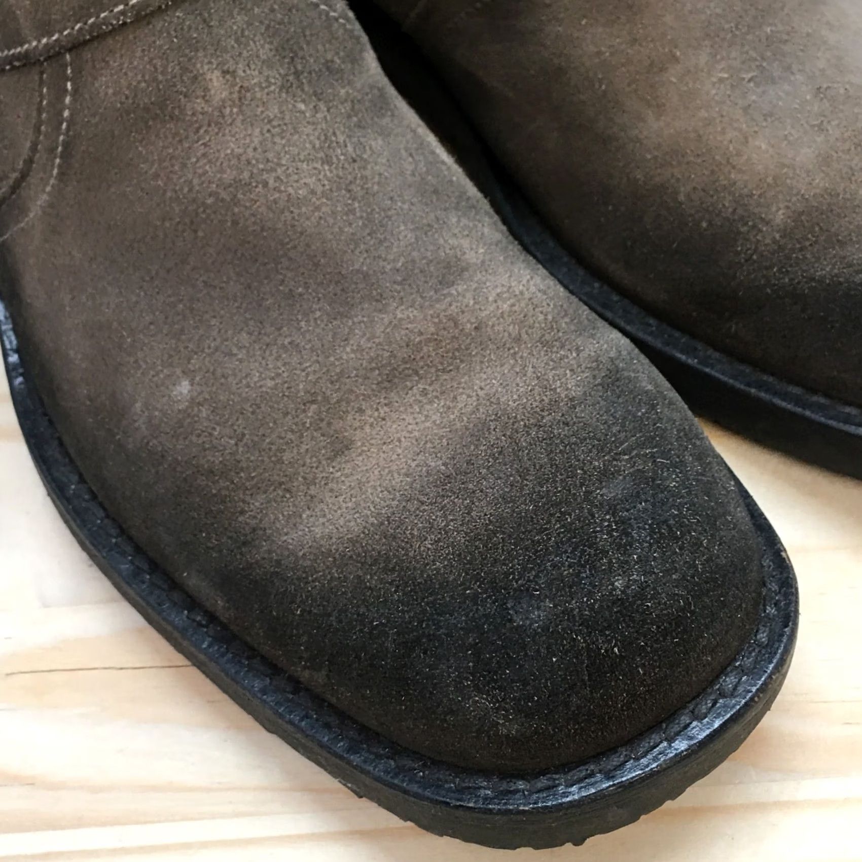 Vintage Rocket Dog Boots Womens 11 Ankle Chelsea Harness Casual Brown Leather Pull On Size US 11 / IT 41 - 6 Thumbnail