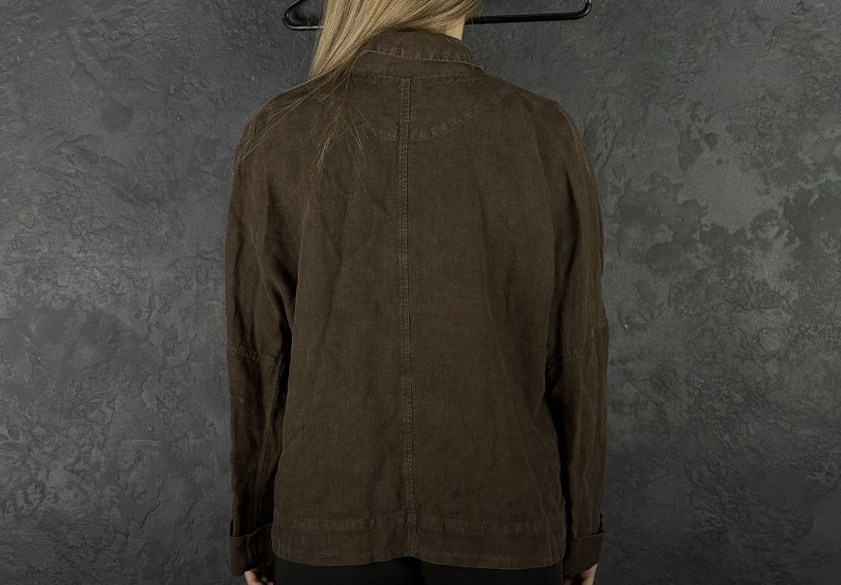 OSKA OSKA Women's Linen Avant Garde Jacket Size 2 Regular Size XS / US 0-2 / IT 36-38 - 3 Thumbnail