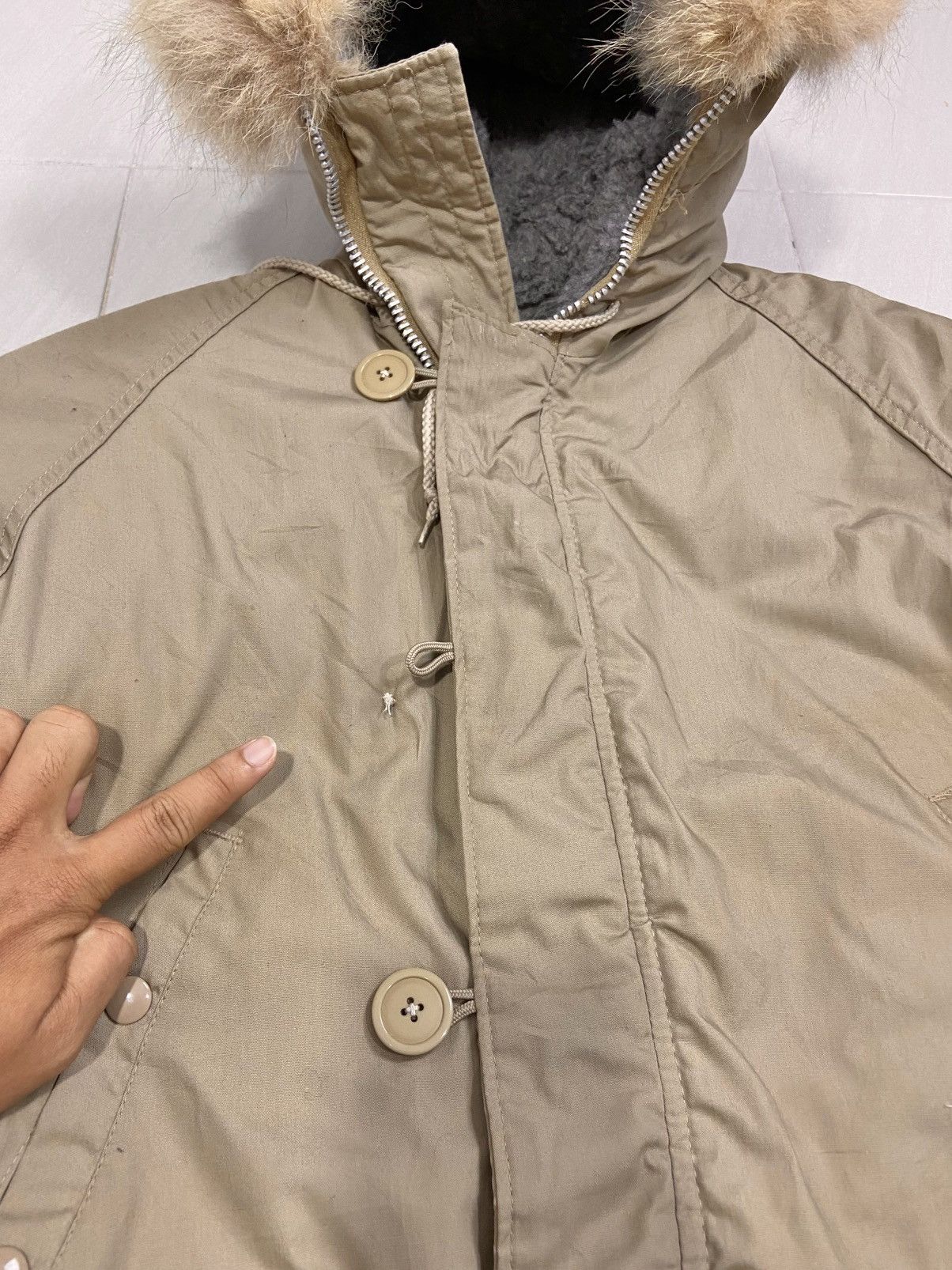 Vintage Vintage Corinth MFG Cold weather parka hooded Size US M / EU 48-50 / 2 - 5 Thumbnail