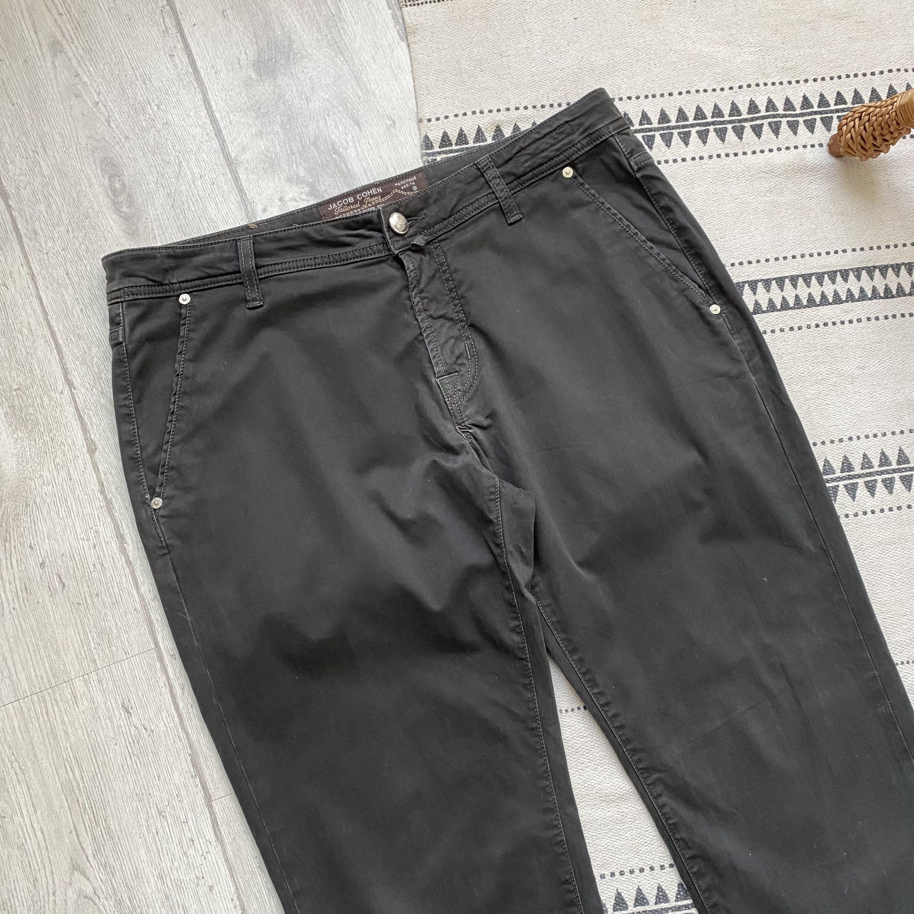 Jacob Cohen Vintage Jacob Cohen Handmade casual pants Chino Made Italy Size US 36 / EU 52 - 2 Thumbnail