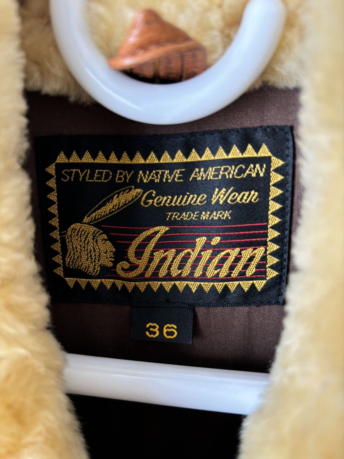 Indian Motorcycle Indian Motorcycle Leather Sherpa Down Vest Size US S / EU 44-46 / 1 - 6 Thumbnail