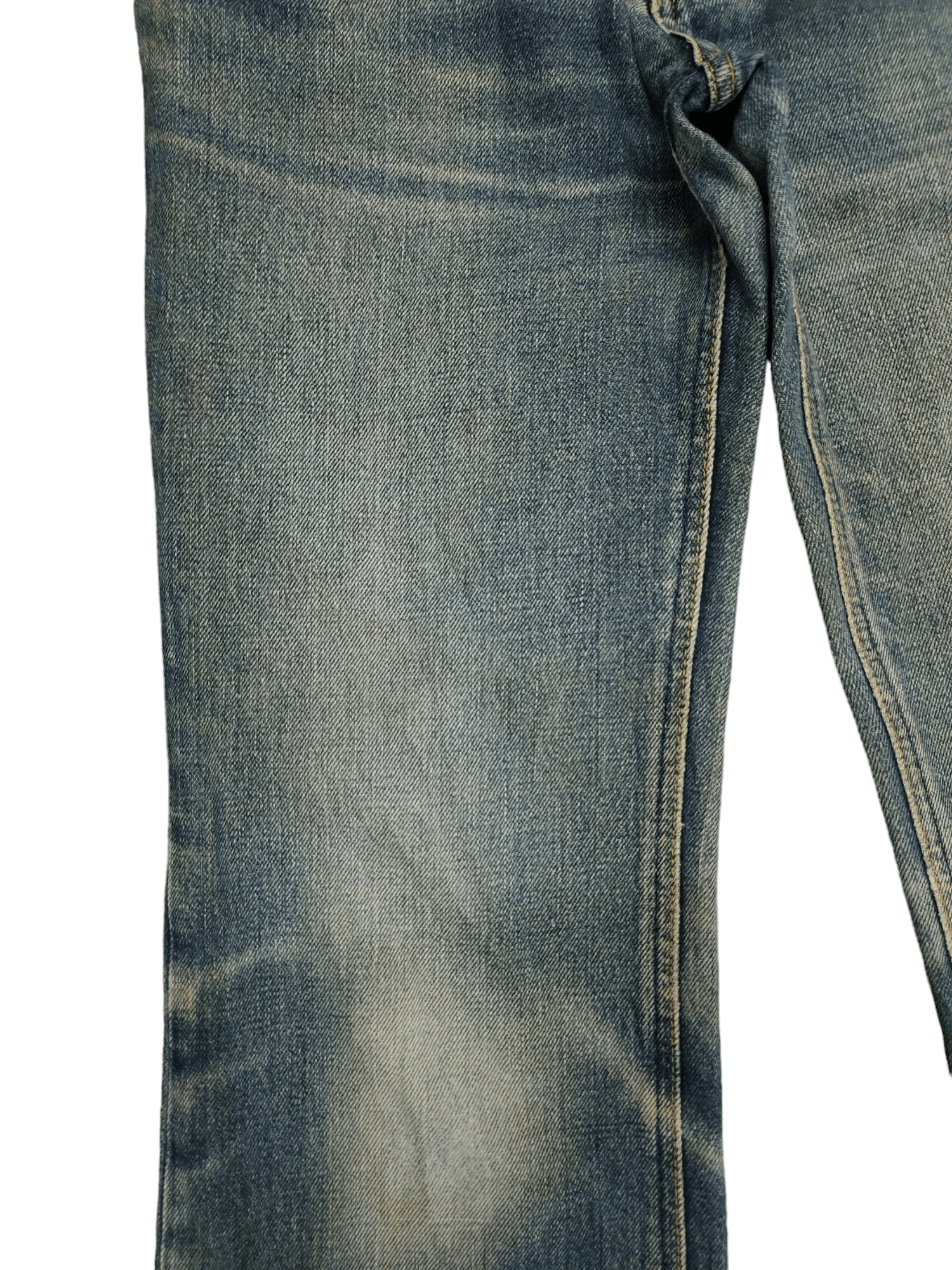 If Six Was Nine Flare Jeans Miss Lee Rider Clawmark Distress Denim Bootcut Size 26" / US 2 / IT 38 - 7 Thumbnail
