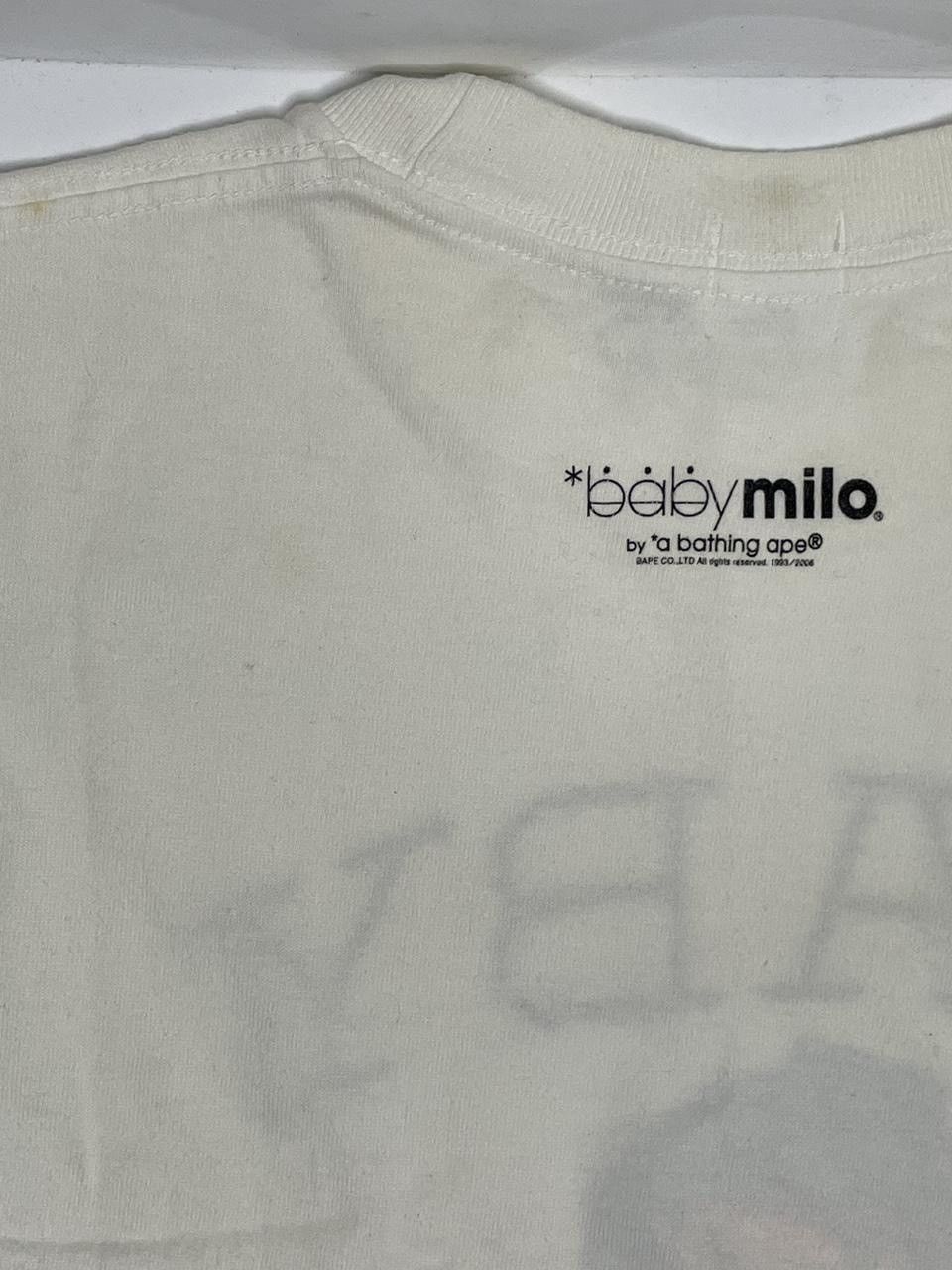 Bape Baby Milo tee Size US S / EU 44-46 / 1 - 4 Thumbnail