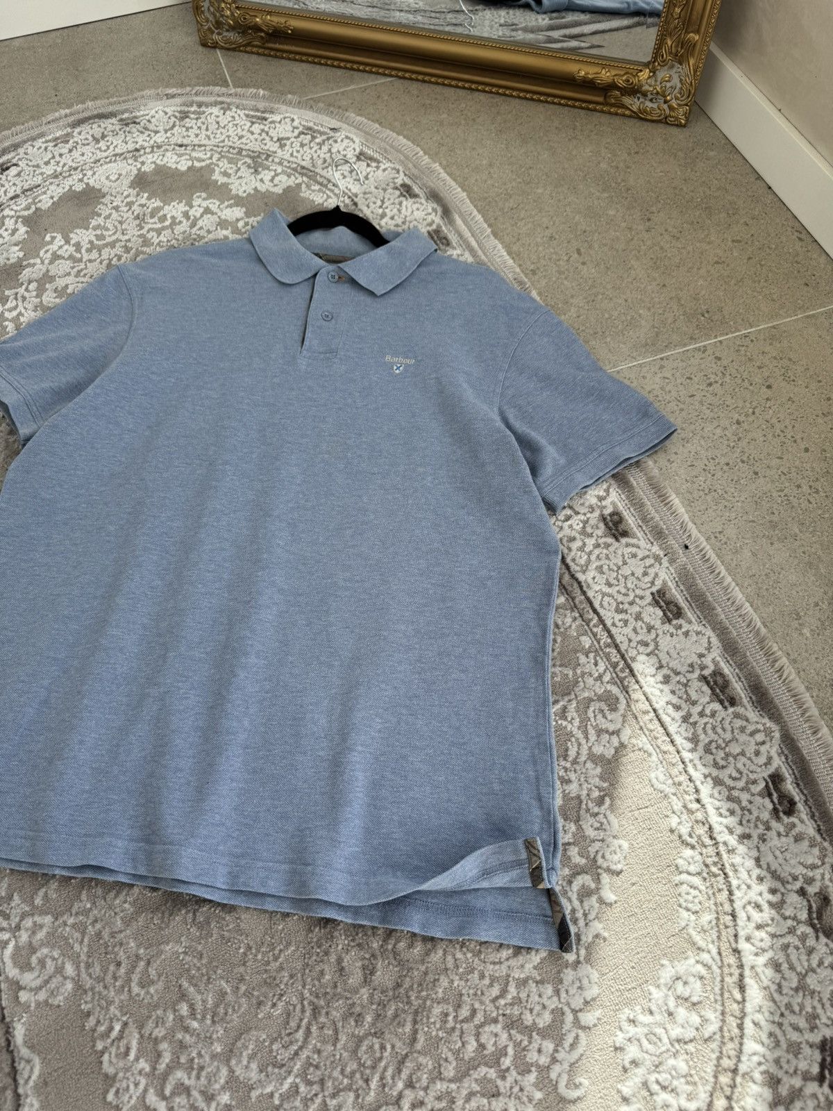 Barbour Luxury Vintage Barbour Polo Shirt TEe Striped checkered Y2K Size US XL / EU 56 / 4 - 6 Thumbnail