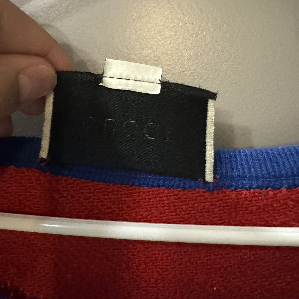 Gucci Gucci Crewneck blue and red Size US M / EU 48-50 / 2 - 4 Thumbnail