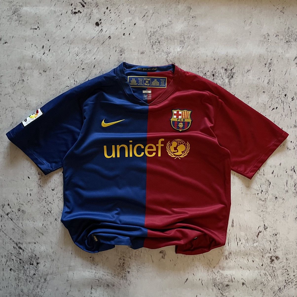 F.C. Barcelona × Nike × Soccer Jersey 2008 2009 Barcelona FC Bojan #11