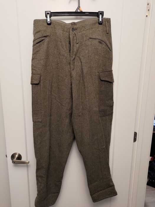 Military Swedish Military 1940s M/39-58 Wool Pants | Grailed