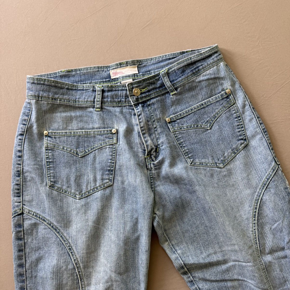 Other Retro Vintage Cosmopolitan Low Rise Straight Leg Jeans Size 36" / US 14 / IT 50 - 3 Thumbnail