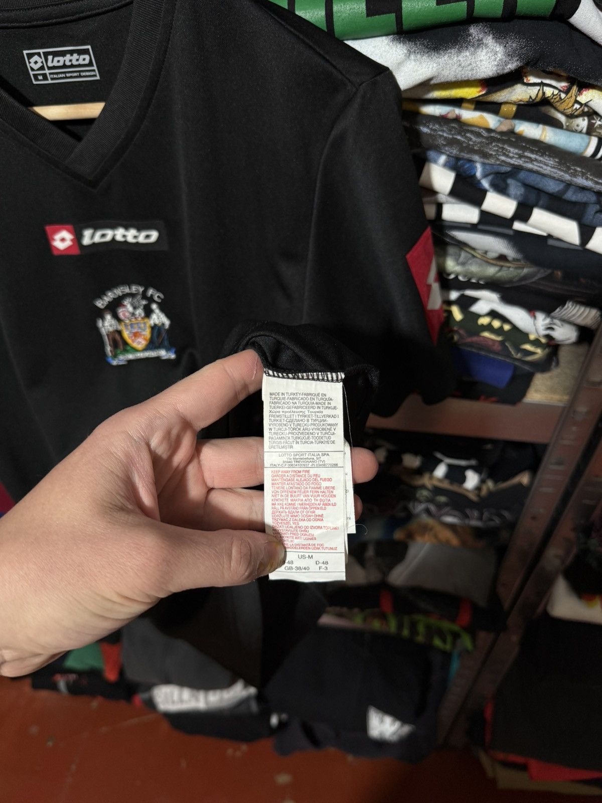Lotto Sport × Vintage Vintage Lotto Barnsley 2008 2009 Training Soccer Jersey Size US M / EU 48-50 / 2 - 7 Thumbnail