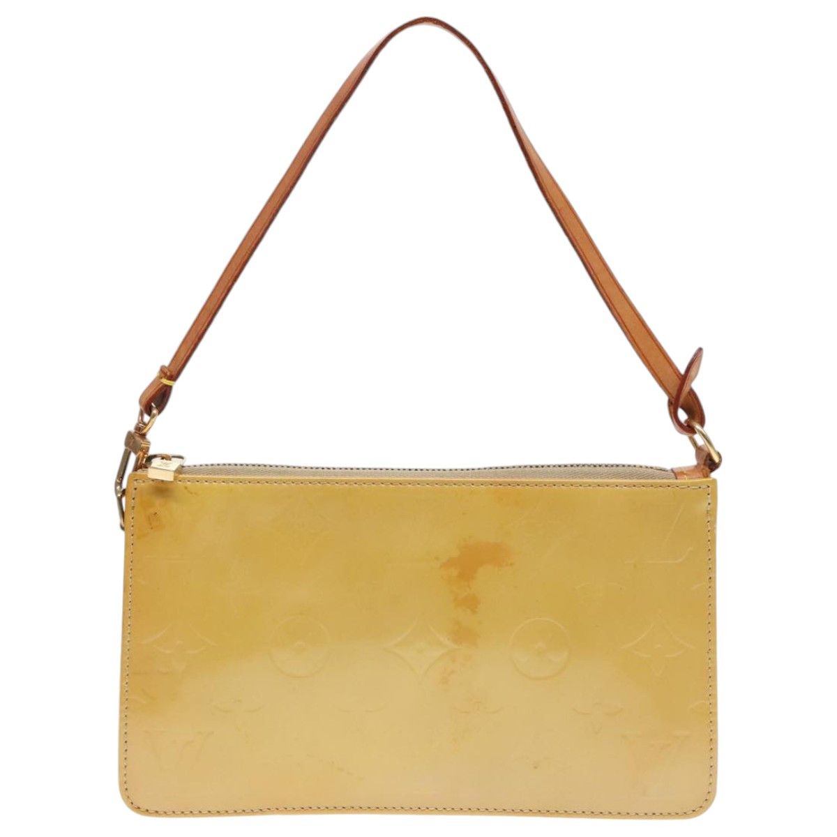 Louis Vuitton Lexington Beige Patent Leather Clutch Bag (Pre-Owned) Size ONE SIZE - 1 Thumbnail